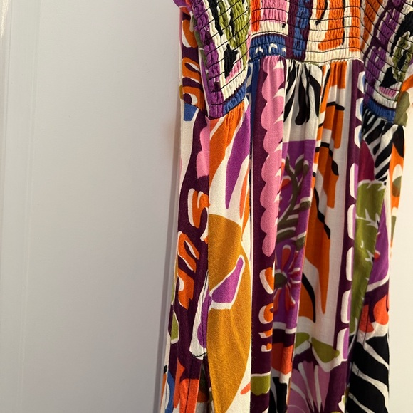 Colorful Patterned Dress - Picture 4 of 6